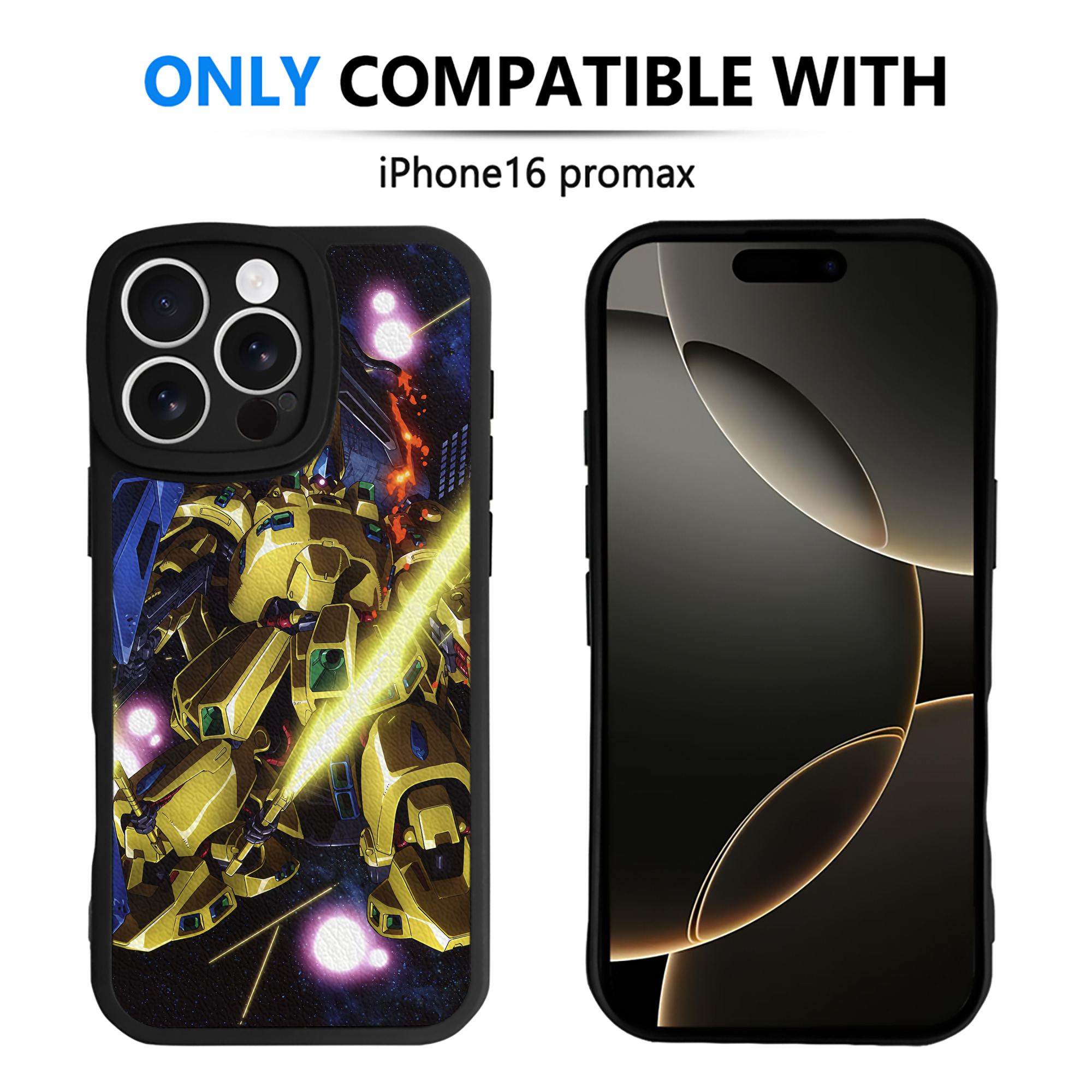 （画像用） 機動戦士ガンダム Mobile Suit Gundam 【iPhone 16シリーズ対応】シリコンスマホケース（レザー調） 材質：シリコン
